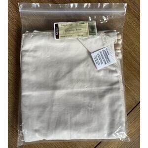 Longaberger Coastal Tote Basket Liner-Cream Fabric